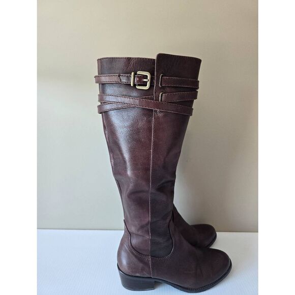 Antonio Melani Boots Sz 6M Brown - Picture 2 of 12